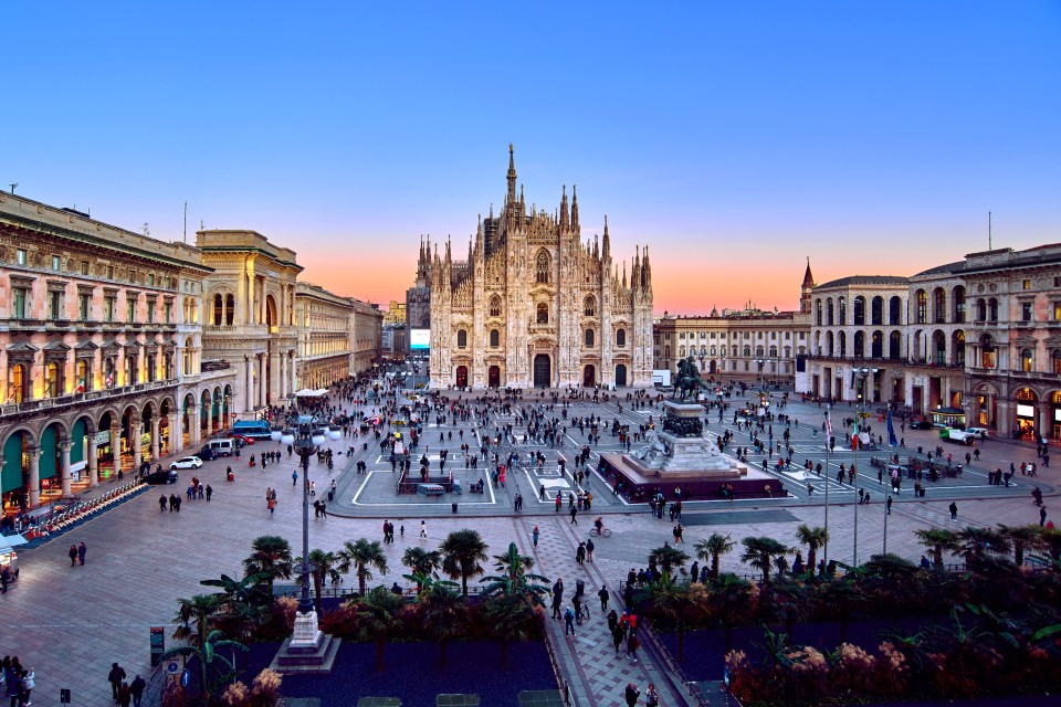 Or how about fashion capital Milan?