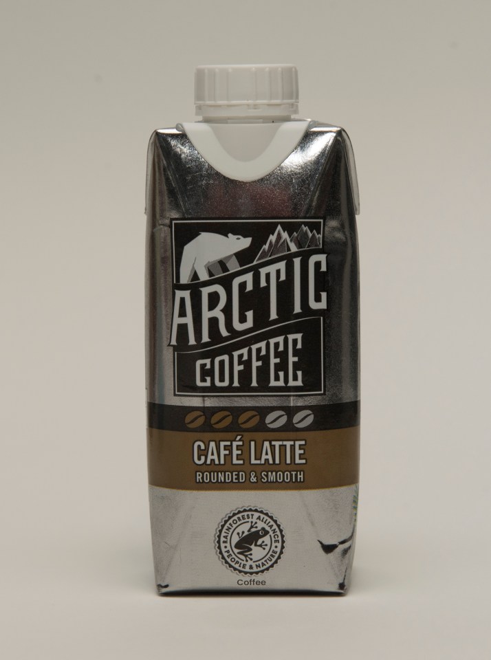 Arctic has a strong pleasant coffee taste and is definitely not too sweet