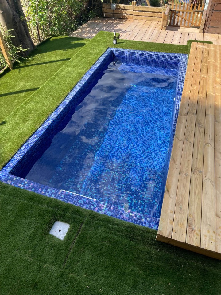 By building the pool himself, Alex saved around £2k and doubled the value of his Essex Home