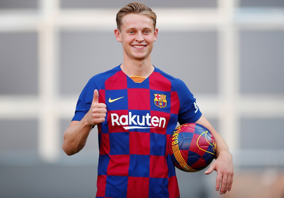 Frenkie de Jong will refuse to wear the No14 shirt if joins Manchester United