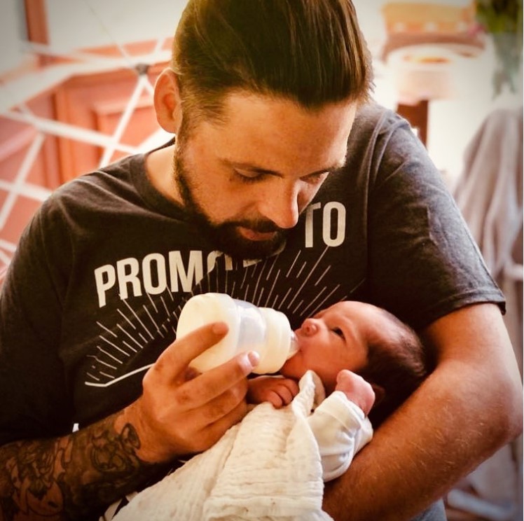 Ben Haenow admits he's become a stay-at-home dad with his adorable son