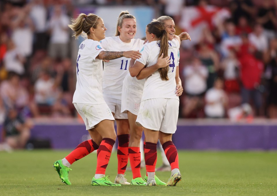 The win seals England's place at the top of Group A