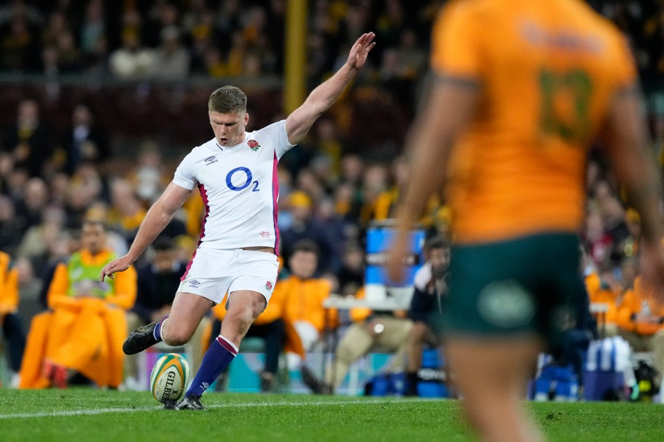 Owen Farrell scored 11 points as England won the series