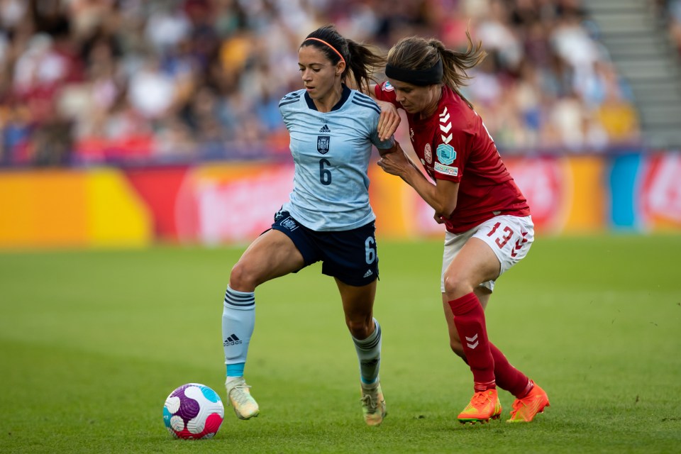 The Euros quarter-final duel could see Bronze go up against Aitana Bonmati and a number of her other Barcelona team-mates