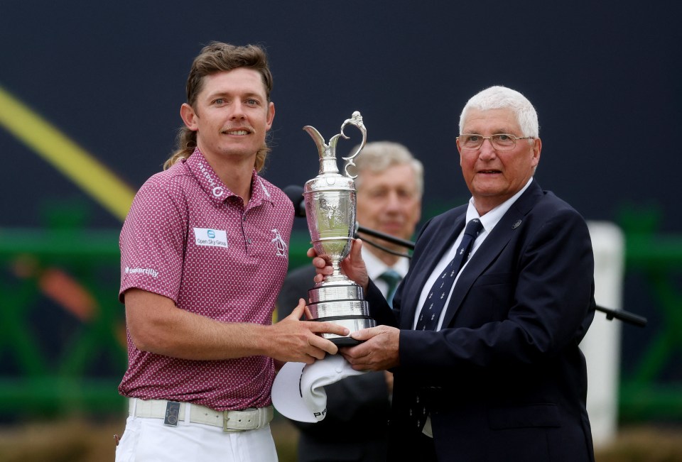 Smith set a record for the lowest total for a winner at St Andrews