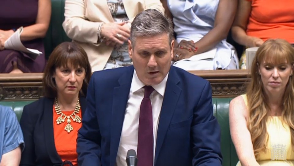 Sir Keir Starmer’s Labour troops and spittle-flecked Scot Nats were in no mood for a good-natured parting