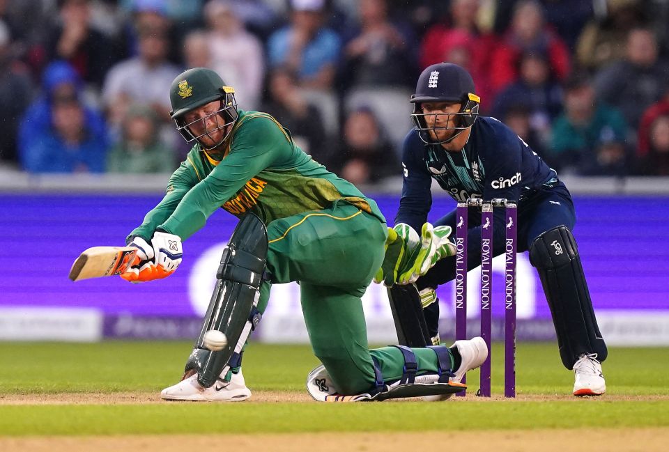 South Africa batsman Heinrich Klaasen wound up the England team with his time-wasting tactics