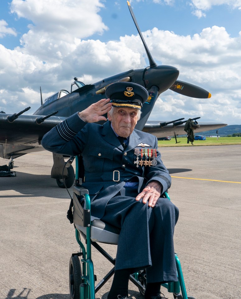 Battle of Britain hero John Hemingway is the last of The Few