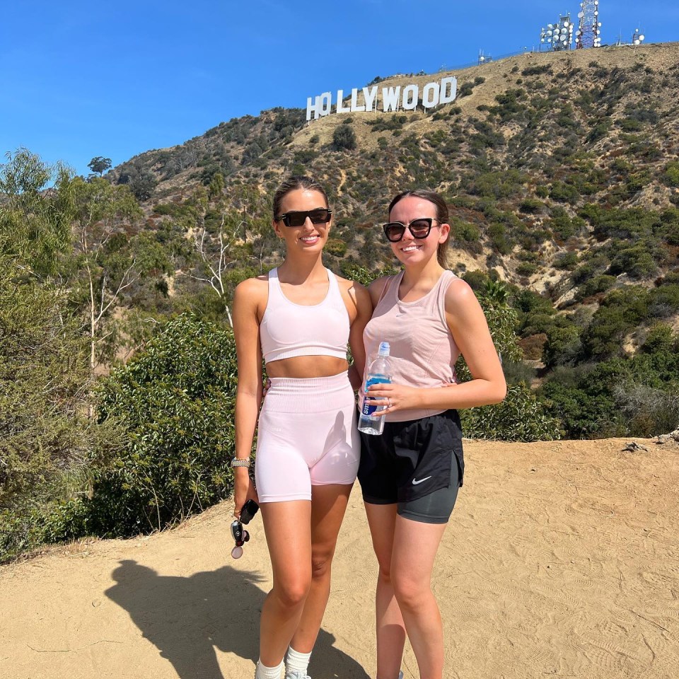 Attwood is currently exploring Los Angeles while away in America