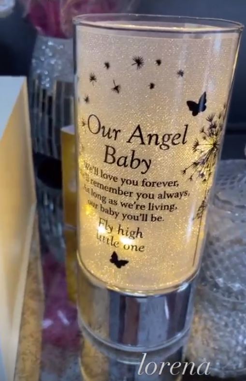 Tributes were paid after the death of Lauren’s baby