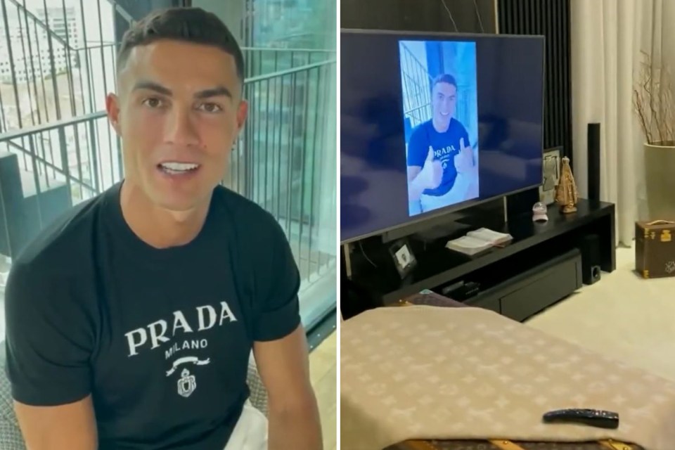 Ronaldo sent a short message to Hulk's children on their birthday