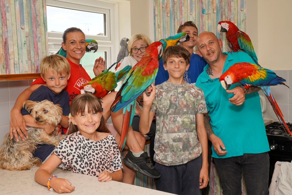 Neighbours want this family and their eight noisy parrots polly-gone