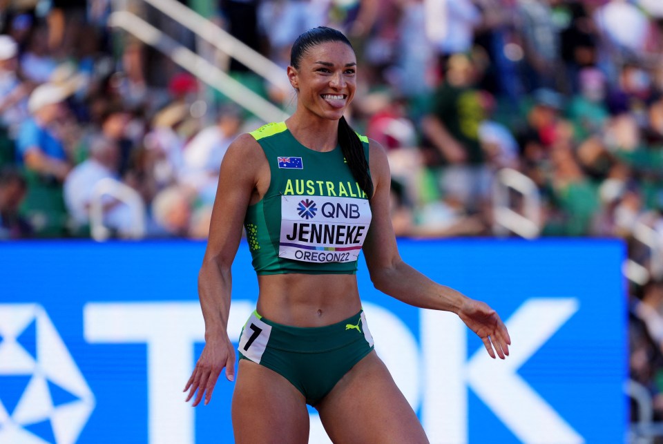 Michelle Jenneke brought back her iconic jiggling dance at the 2022 World Athletics Championship