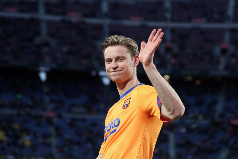 Barcelona are ordering Frenkie de Jong to accept a pay cut