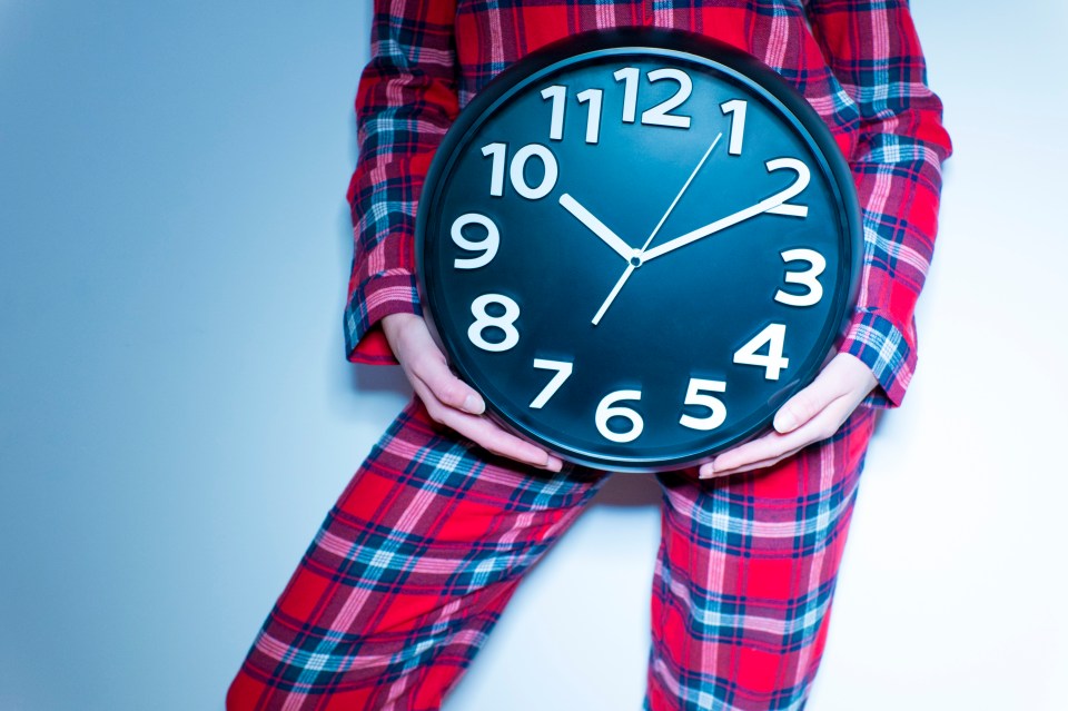 The body clock is implicated by sleep, meal times and exercise