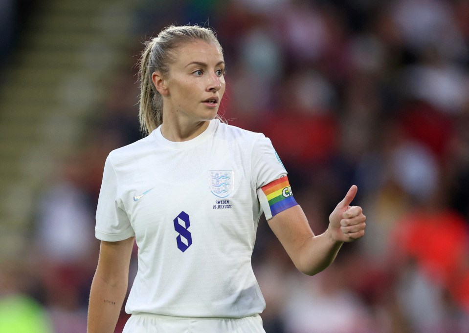 Lionesses’ captain Leah Williamson