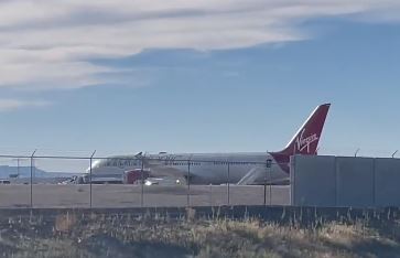 The Virgin Atlantic flight to LA was forced to make an emergency landing in Salt Lake City