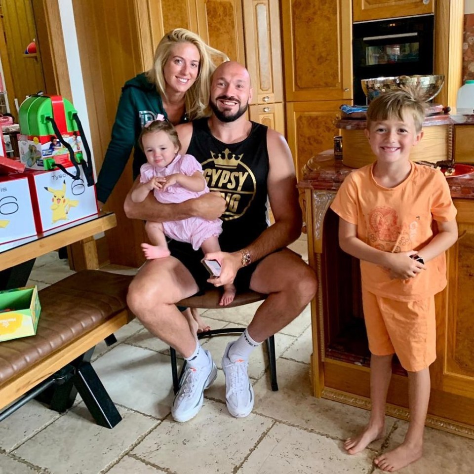 Tyson and Paris Fury live in a £1.7m home in Morecambe