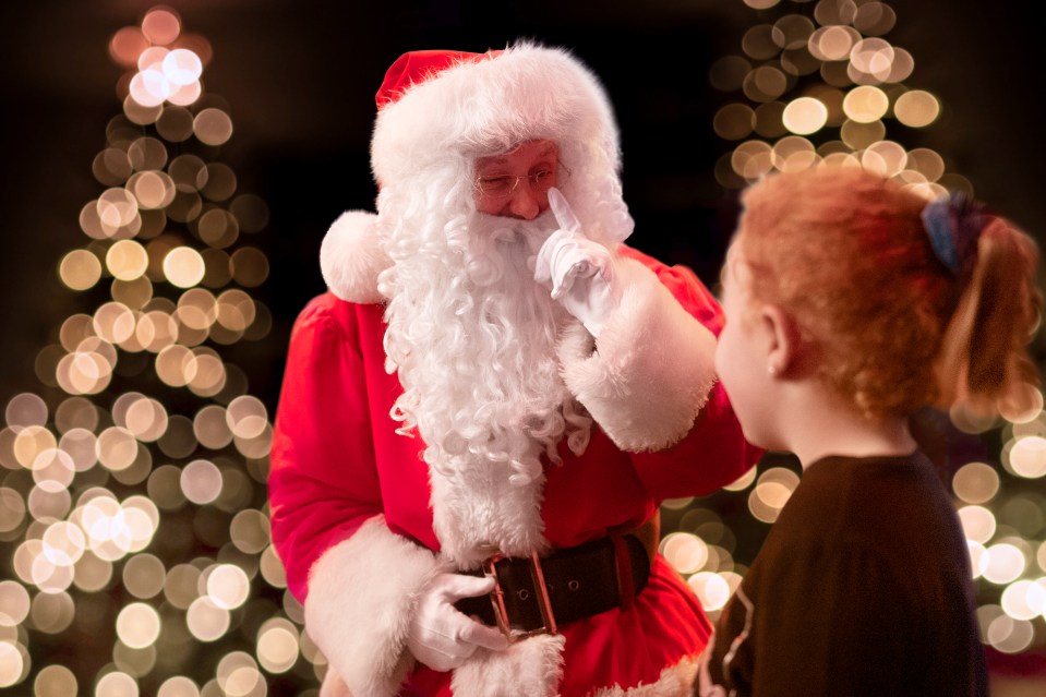 Santa Claus will be appearing at the resorts in a brand new exclusive show