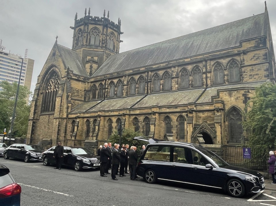 Father Dermott's funeral was held at his church