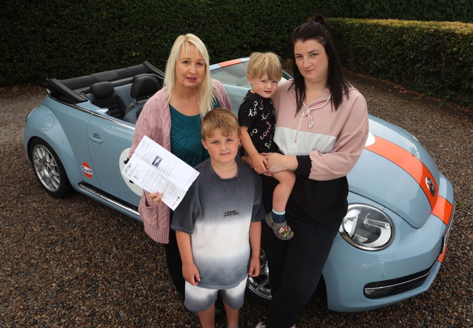 The family's appeal was rejected by miserable officials at parking firm UKCPS