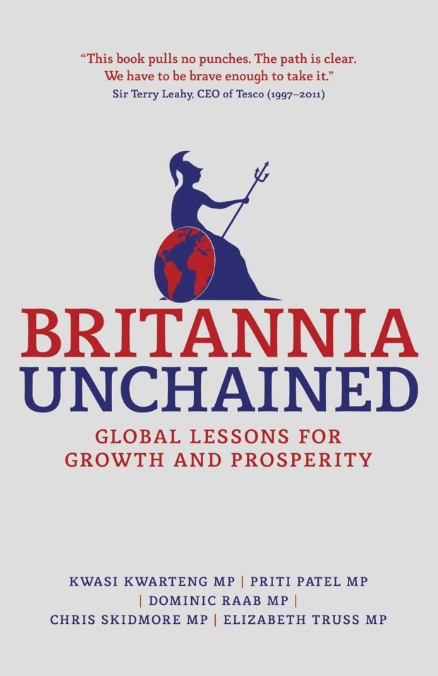 Truss's vision was outlined in the book Britannia Unchained, which she wrote with fellow Tory MPs