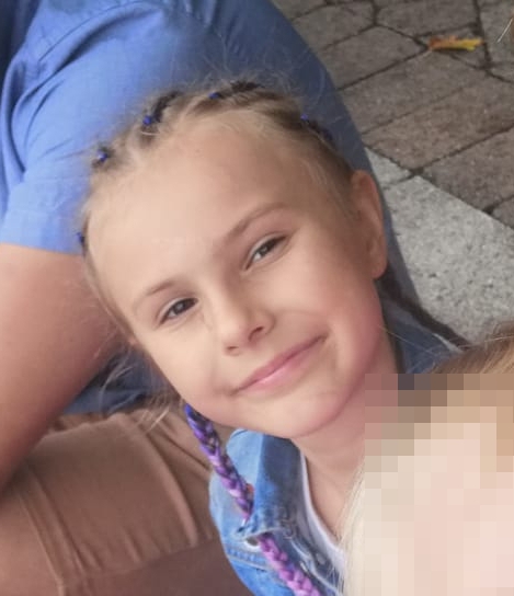 Harry Potter fan Lillia was playing with a hula hoop with her five-year-old sister outside a café when she was stabbed