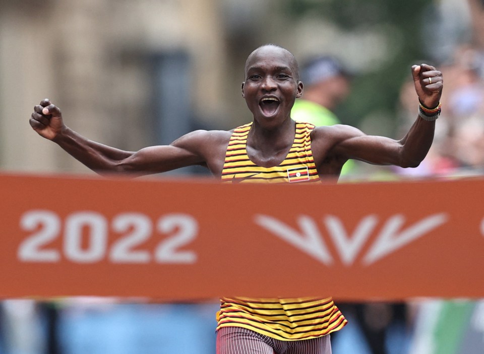 Kiplangat secured Uganda's first-ever gold medal in the marathon event at the Commonwealth Games