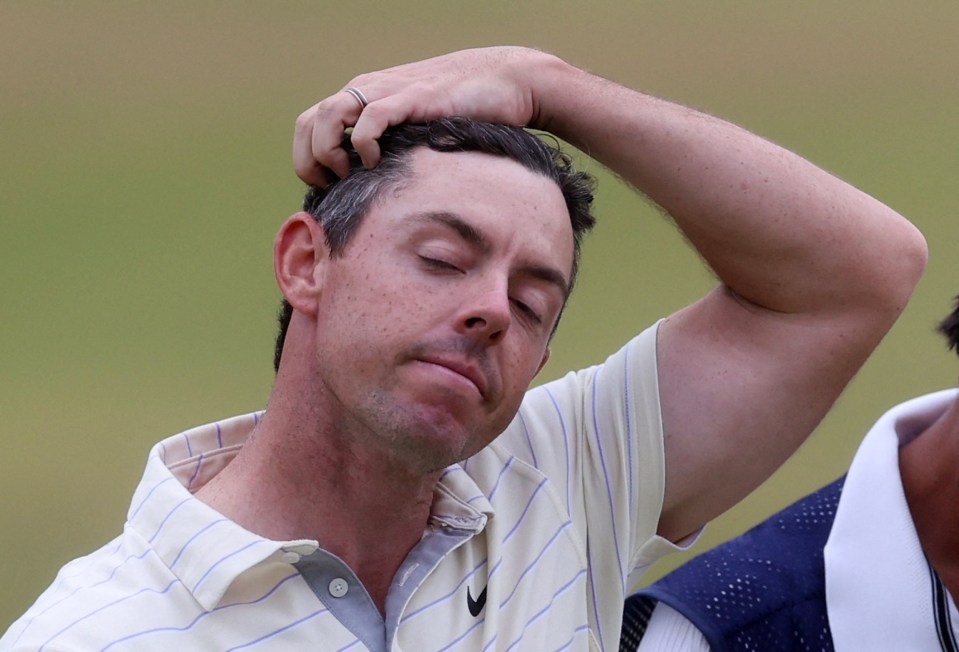 McIlroy was dejected after missing out but he remains hungry for major success