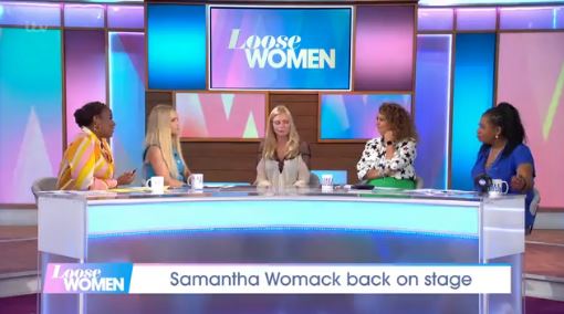 The actress appeared on Loose Women to talk about her potential return