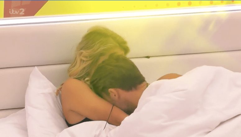 Love Island's Andrew performed a rude move on Tasha in the villa