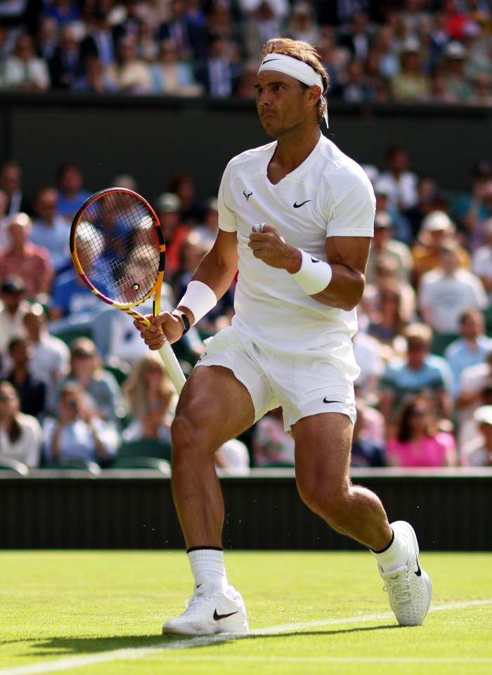 Rafael Nadal cruised to the quarter-final stages of Wimbledon