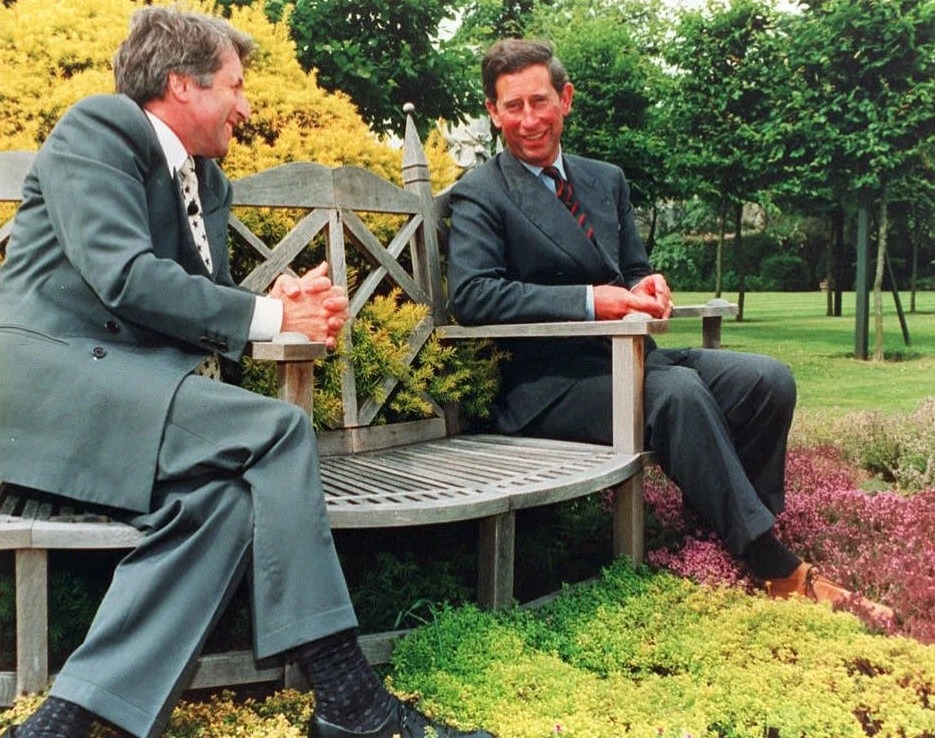 The Prince of Wales with Jonathan Dimbleby