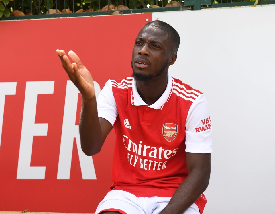 Nicolas Pepe is among the stars available for transfer