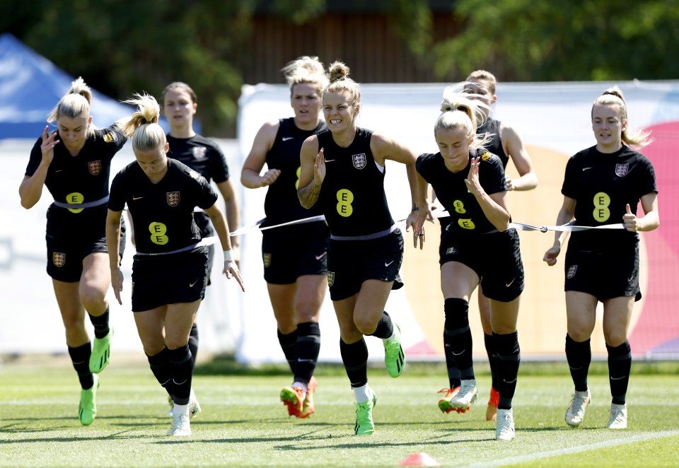 Waitress Rebecca Most, 30, said: ‘The Lionesses have been great, so it’ll be a tough game’