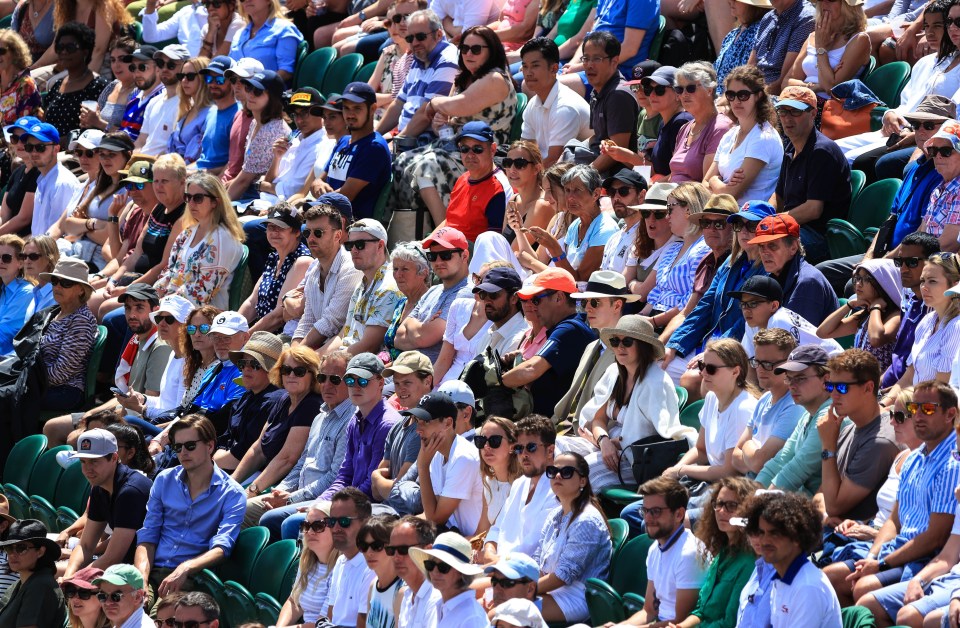 The crowd were enthralled by the match but one person pushed Kyrgios over the edge