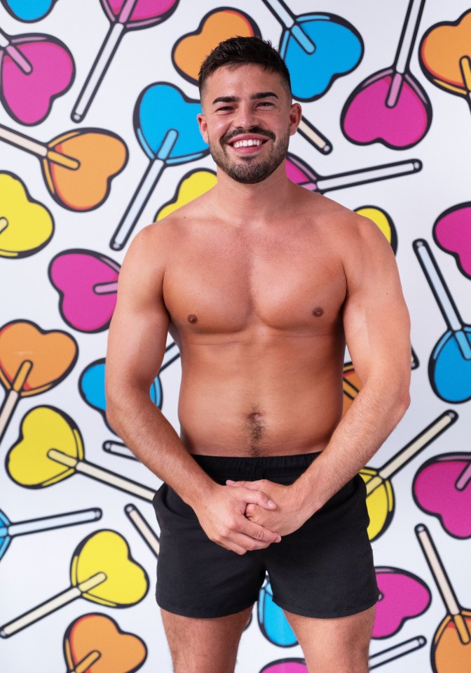 Labourer George Tasker, 23, arrived on Love Island at the start of Casa Amor stage of the series