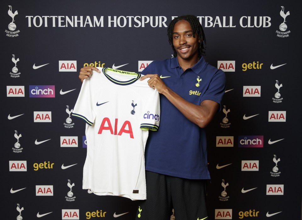 Djed Spence has become Tottenham’s sixth signing of the summer