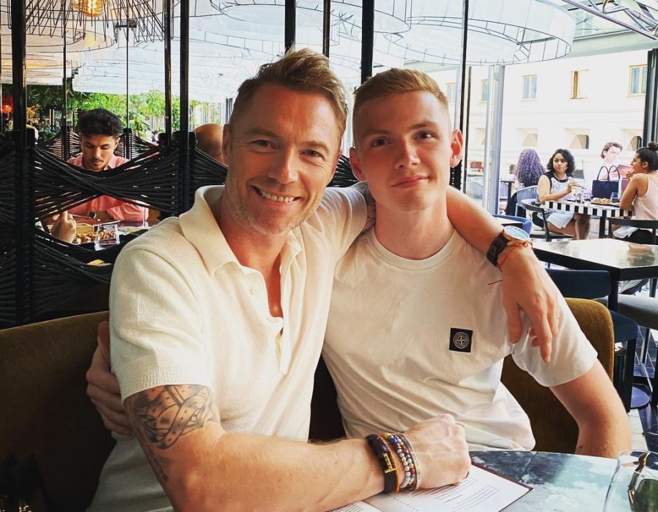 Jack said his dad Ronan was ‘buzzing’ that he was in Casa Amor