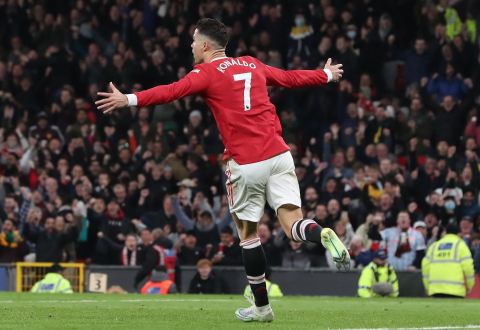 Ronaldo was United’s top goalscorer last season