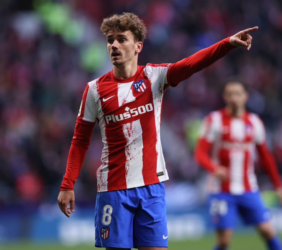 Antoine Griezmann has been on loan at Atletico Madrid, who have an agreement to buy with Barcelona for far less than his release clause