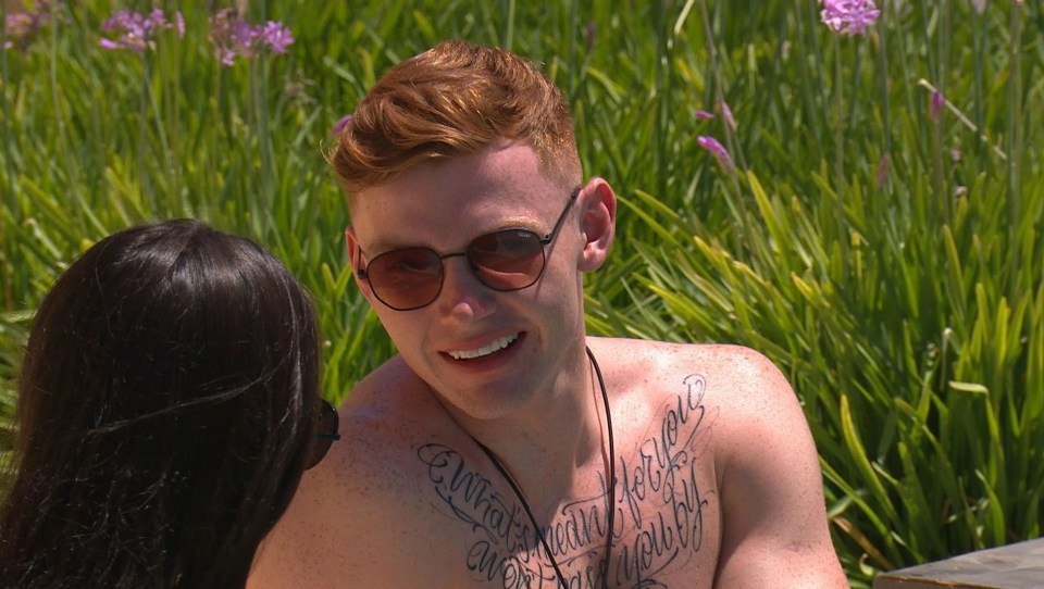 Jack makes a beeline for Gemma in tonight’s Love Island, but will she tell him about her famous dad?