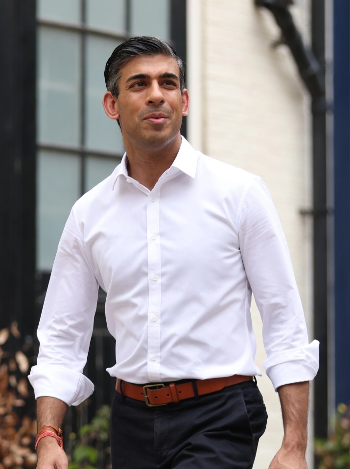 Rishi Sunak is already out in front - but he's vowed not to cut any taxes straight away