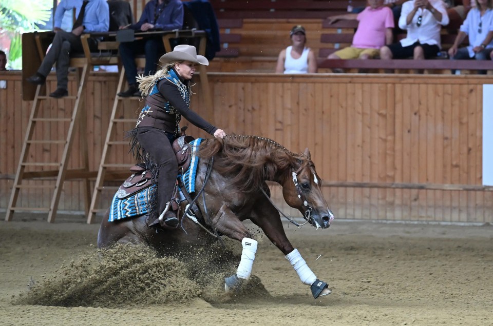 Keen horse rider Corinna Schumacher is said to be planning to set up stables in Majorca