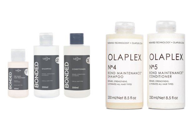 Aldi dupe of Olaplex haircare range