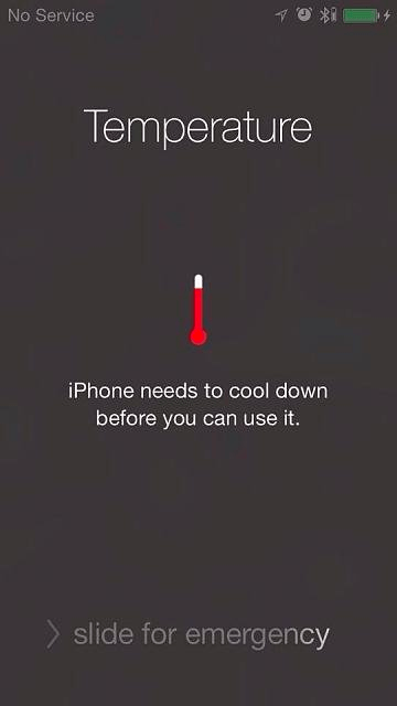 Hot weather can force your iPhone to temporarily shut down while it cools off