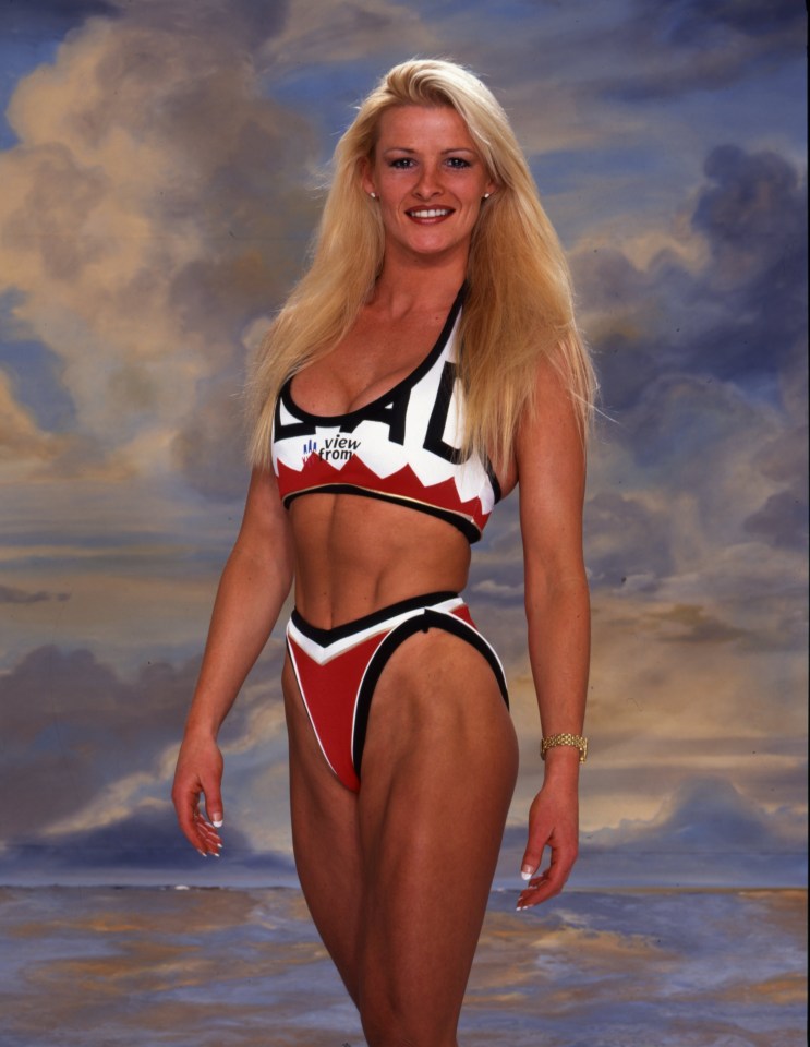 Kim Betts won bodybuilding Miss Universe