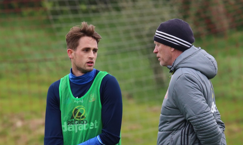 Januzaj, 27, played under Davod Moyes at Man United and Sunderland