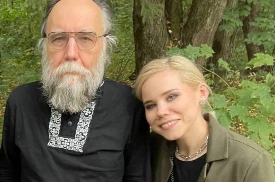 Alexander Dugin and his daughter Darya Dugina