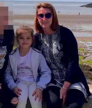 Little Olivia Pratt-Korbel had been stood behind mum Cheryl (pictured) when the gunman opened fire